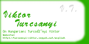 viktor turcsanyi business card